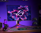 A ROG Swift OLED PG32UCDMR nagyon hasonlít a PG32UCDM-re, ez utóbbi a képen látható. (Kép forrása: Asus)