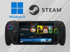 ROG Xbox Ally X SteamOS-t futtató Xbox Ally X (Kép forrása: Microsoft, Steam, Xbox Wire szerkesztéssel)