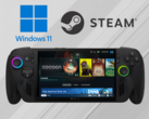 ROG Xbox Ally X SteamOS-t futtató Xbox Ally X (Kép forrása: Microsoft, Steam, Xbox Wire szerkesztéssel)