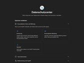 A ChatGPT adatvédelmi központjának képernyőképe, amelyen a memória, a személyre szabott hirdetések és a helymeghatározás témái láthatók