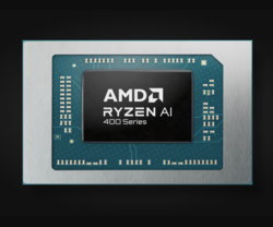 AMD Ryzen AI 400 teljesítmény- és hatékonyságelemzés. (Kép forrása: AMD)