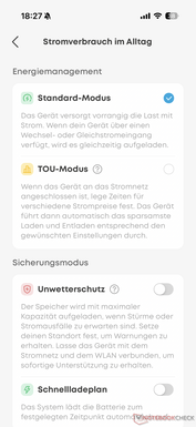 Különböző üzemmódok