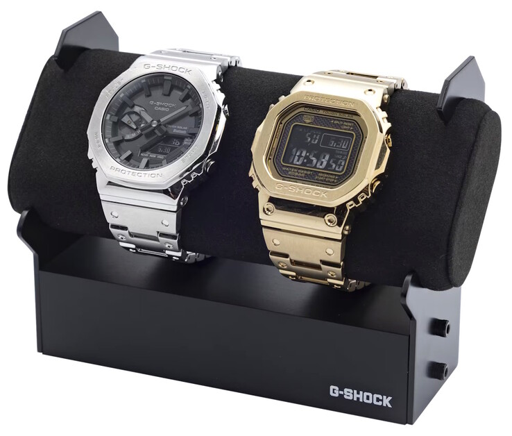 A G-Shock óratartók egy- és kétórás változatban is kaphatók. (Kép forrása: Casio)