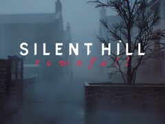 Banner, amelyen Szent Amelia látható a Silent Hill: Townfall című játékból