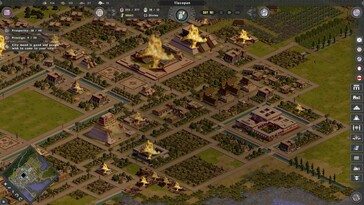 A képen: Játékmenet-képernyőkép a Tlatoani: Aztec Cities című játékból.