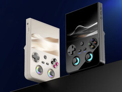 Az Anbernic RG477V a két bevezető színben. (Kép forrása: Anbernic - szerkesztve)