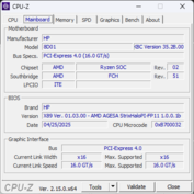 CPU-Z alaplap