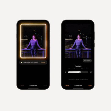 AI Portrait Glow a ColorOS 16-ban (Kép forrása: Oppo)