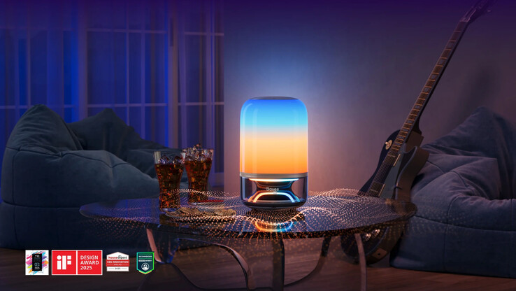 A Govee asztali lámpa 2 Pro x Sound by JBL. (Kép forrása: Govee)