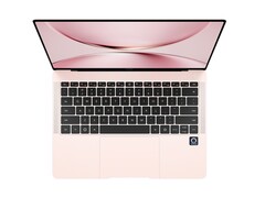 A Huawei MateBook Pro mostantól négy színben kapható, köztük a Dan Pink (a képen). (Kép forrása: Huawei)