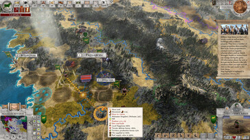 A képen: Játékmenet-képernyőkép az Imperiums: Greek Wars című játékból.