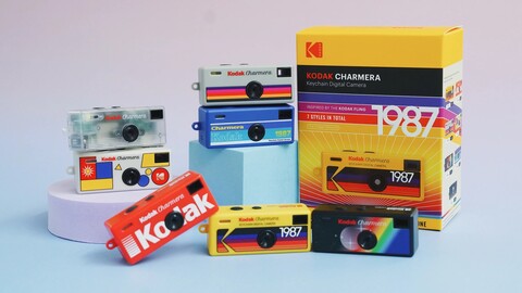 A vakdobozos csomagolás meglepetésként hat a fényképezőgép kicsomagolásakor (Kép forrása: Kodak)