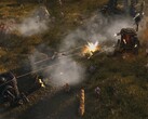 Egy kép, amelyen több mecha látható az Iron Harvest című játékból, amely jelenleg a Steam-en kapható.