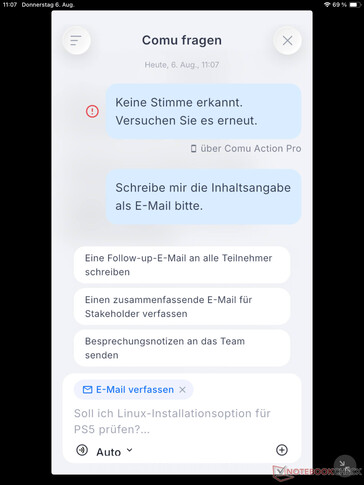 Ha az AI nem tudja közvetlenül feldolgozni a prompt nyelvi bemenetét, alternatívákat javasol.