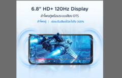 A(z) TCL K70 Power 4G 6,500 mAh akkumulátorral rendelkezik