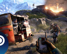 Egy screenshot a Ubisoft nyílt világú FPS-jéből, a Far Cry 4-ből, amely a játékmenetet és a harcokat mutatja be. (Kép forrása: Steam - szerkesztve)