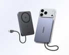 Az Ugreen MagFlow Air Ultra Slim PB579 powerbank támogatja a 25 W-os vezeték nélküli és a 45 W-os USB-C-s töltést.