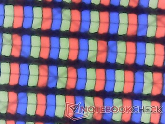 Éles szubpixel tömb minimális szemcsézettséggel
