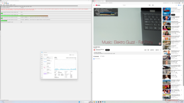 A LatencyMon a DPC problémákat és két kiesett képkockát mutat 4K60 videó lejátszásakor
