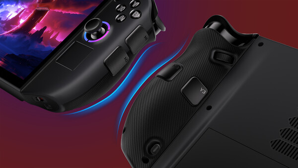 A Lenovo új TrueStike-vezérlői három, testreszabható gombkészlettel rendelkeznek. (Kép forrása: Lenovo)