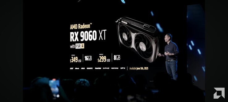 Radeon RX 9060 XT ár és elérhetőség (kép forrása: AMD)