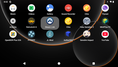 Android interfész használatban (Kép forrása: Notebookcheck)