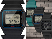 Casio F-B100W-1A, F-B100W-3A és F-B100WB-1A.