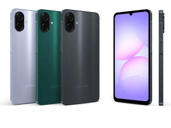 A Galaxy A08 4G nagyobb akkumulátorral rendelkezik majd, mint a Galaxy A07 4G (a képen).