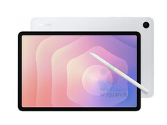 A Galaxy Tab S11 a két javasolt megjelenési szín egyikében. (Kép forrása: Roland Quandt &amp;amp; WinFuture)
