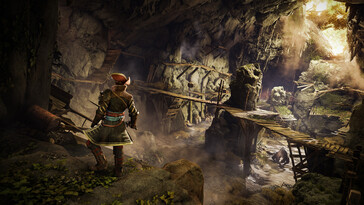 A GreedFall játék környezetét bemutató kép.