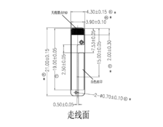 Az antenna diagramja az FCC bejelentéséből