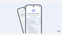 A Android telefon biztonságos biztonsági mentési funkciója titkosított üzenet- és médiamegőrző lehetőségekkel. (Kép forrása: Signal)