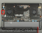 A Lenovo ThinkPad P1 Gen 8 belseje (kép forrása: Lenovo Support YouTube-csatorna).