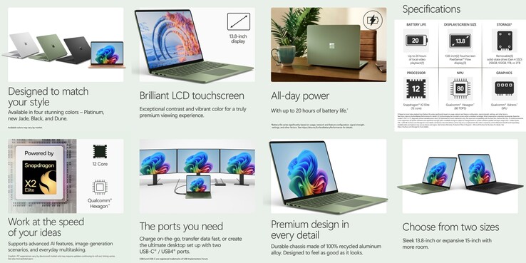 A 13,8 hüvelykes Surface Laptop 8.