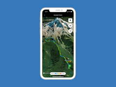 A Garmin 3D Maps funkciója (a képen) csak a Connect+ előfizetők számára érhető el. (Kép forrása: Garmin, szerk.)