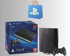 A PlayStation Store logója a PS3 konzol felett (Kép forrása: PlayStation Blog szerkesztéssel)