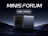 A Minisforum várhatóan tavasszal dobja piacra az N5 és N5 Pro NAS-okat. (Kép forrása: Minisforum - szerk.)