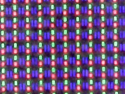 Subpixel elrendezés