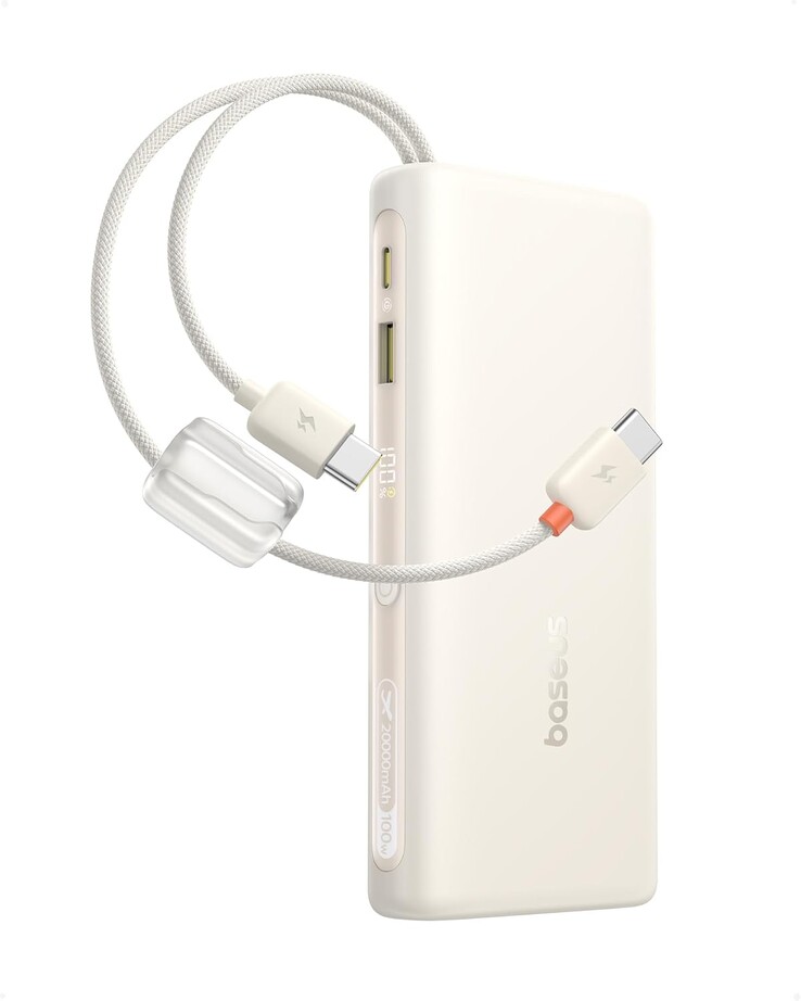A Baseus EnerFill FC41 100W 20000mAh Power Bank. (Kép forrása: Baseus)