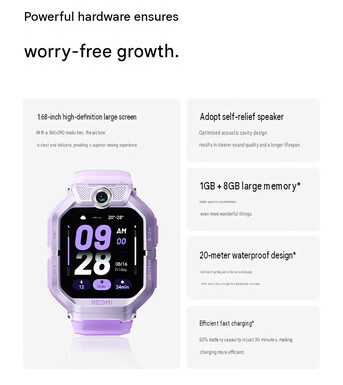 A Kids Watch Pro legfontosabb műszaki adatai (gépi fordítás)