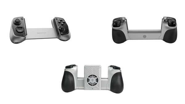 A RedMagic Shadow Blade Gamepad 3 egy teleszkópos vezeték nélküli vezérlő a Android, iOS és PC számára. (Kép forrása: RedMagic)