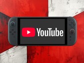 A YouTube alkalmazás a Switch 2-n (Kép forrása: Google YouTube, Nintendo of America szerkesztéssel)