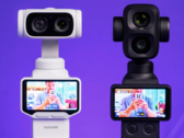 Insta360 Luna Ultra a DJI Osmo Pocket 4P mellett.