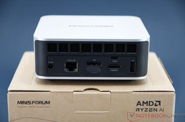 Minisforum AI X1 - Csatlakozások a hátlapon