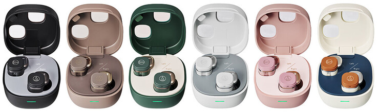 Az Audio-Technica ATH-SQ1TW2NC fülhallgató fekete, cafe latte, erdőzöld, szürke, rózsaszín vagy fehér teve színben kapható.
