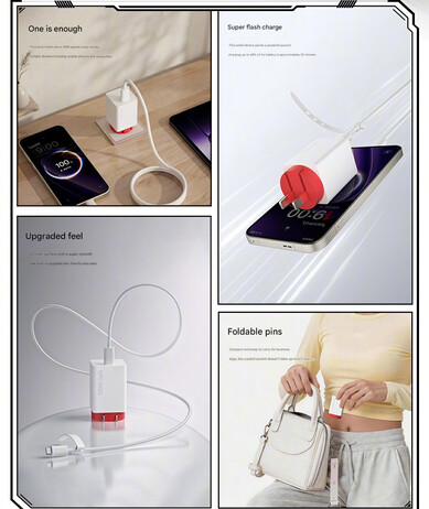 A 100W-os SuperVOOC töltő legfontosabb jellemzői (gépi fordítás)