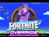 A Fortnite Override hivatalos promóciós illusztrációja.