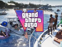 Vízparti jelenet a GTA 6-ban, NPC-kkel