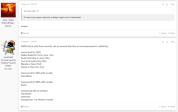John Harker PlayStation esemény frissítés (Kép forrása: screenshot, ResetEra fórumok)