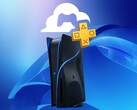 PS6 konzol makettje PlayStation cloud gaming logóval